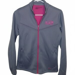 Nike Women's Golf Jacket in Gray and Pink
